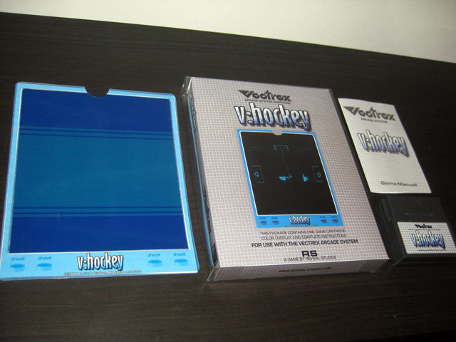 Vectrex homebrew game - V-Hockey